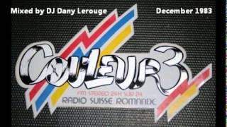 DJ Dany Lerouge on Couleur 3 (december 1983)