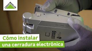 Cómo instalar una cerradura electrónica | LEROY MERLIN