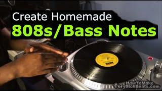 Beat Making | Homemade 808/Bass Notes