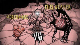 NEW WEREMOOSE IS SO OP!!! Ancient Fuelweaver in 4 min (Only 1 idol, No heal) - Don't Starve Together