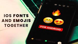 iOS Fonts And Emojis Together In Instagram Android // iOS Instagram