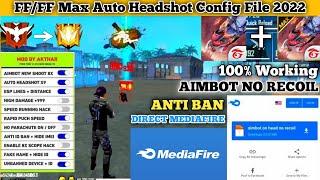 Free Fire/Free Fire Max Auto Headshot Hack | FF Drag Headshot Config File [100% Working Hack] 2022