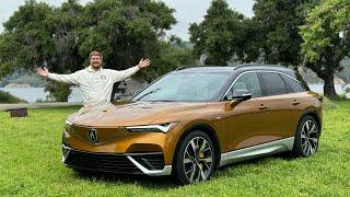 I Drive Acura's New Electric SUV For The First Time! ZDX Type S Full Tour, Charging, & Road Test