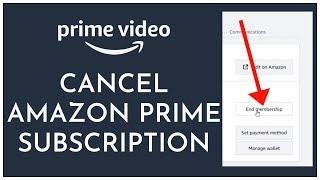 How To Cancel Amazon Prime Video Subscription/Membership (2023)