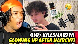 GIO GLOWING UP AFTER MY HAIRCUT!!