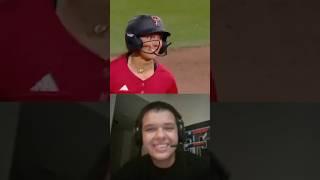 Texas Tech Softball Top Moments: Lauren Allred silences crowd  #texastech #softball #redraiders