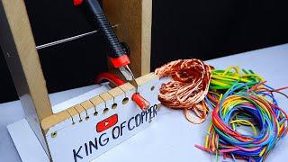 How to STRIP Copper WIRE #stripper #cobre #stripper #scrapcopper