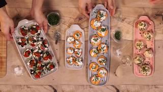 Emile Henry Appetizer Platters: Veggie Bites