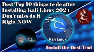 Tips: The 10 best things to make Kali Linux fast and smooth