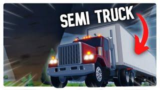 SEMI TRUCK VS TORNADO (Twisted 1.21 Roblox)