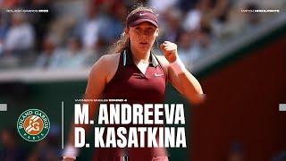 Highlights Andreeva vs Kasatkina Round 4 | Roland-Garros 2025