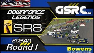 GSRC.inc Friday Night Motorsport 2024D Rd-1 | DownForce Legends - Radical SR8