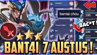 1 CHOU VS 7 AUSTUS ️ AUTO MODE PREMAN MAGIC CHESS TERKUAT