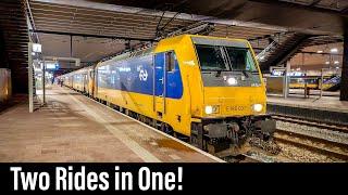 Train Cab Ride NL / HSL / Amsterdam - Rotterdam - Eindhoven / TRAXX Intercity / March 2020