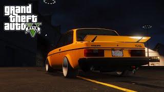 GTA V - GTA V Mods: Volvo 242 1.0 Car Mod! (GTA 5) (PC)