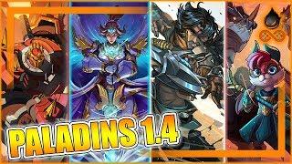 PALADINS 1.4 PATCH NOTES REVIEW