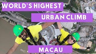 Macau Tower Climb | World’s Highest Urban Climb, AJ Hackett | Macau Travel Vlog