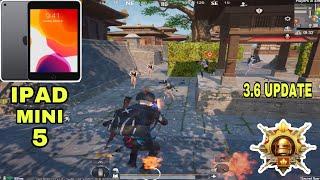 OMG IPAD MINI 5 HDR+EXTREME GAMEPLAY in 3.6 UPDATE | IPAD MINI 5 PUBG TEST 2025 | PUBG Mobile