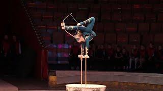 Circus studio "Arlekino" (city of Barnaul, RF) - Balance on canes "Brave Heart"