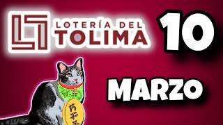 Resultado LOTERIA DEL TOLIMA Lunes 10 de Marzo de 2025