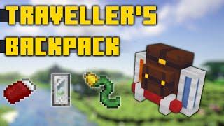 ЭТО ЛУЧШИЙ МОД НА РЮКЗАК В МАЙНКРАФТ! ГАЙД ОБЗОР МОДА МАЙНКРАФТ TRAVELLER'S BACKPACK MINECRAFT 1.16