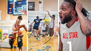 I PLAYED IN A CELEBRITY ALL STAR BASKETBALL GAME