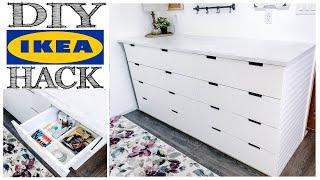 IKEA HACK | Craft Room Organization Cabinet