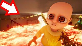 ЛАВА ЗАТОПИЛА ДОМ ? СПАСАЮ ЛЫСЫХ ! ИГРА The Baby In Yellow