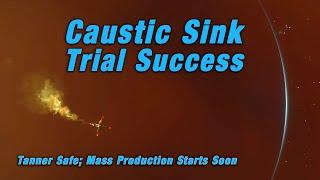 Caustic Sink Trial Success. Tanner Safe; Mass Production Starts Soon (Elite Dangerous)