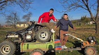 Am cumpărat un atv să facem cel mai nebun proiect  #atv