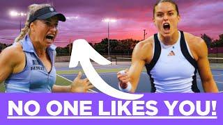Tensions Explode! Yulia Putintseva & Maria Sakkari in Fiery Net Clash at Bad Homburg Open 2024 