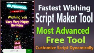 How to make Festival Wishing Script Free for Blogger | HK Technical