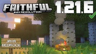 Faithful 64x 1.21.6 Texture Pack Download | MCPE, Java & Bedrock