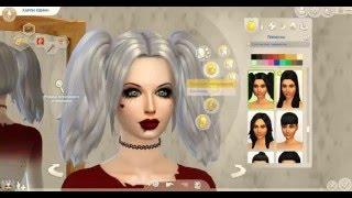 СОЗДАЁМ ХАРЛИ КВИНН В СИМС 4 // MAKE HARLEY QUINN IN SIMS 4