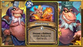 The 0.1% RNG! Waxmancy Into Perfect Lethal! Full Galakrond Tempo Secret Rogue | Hearthstone