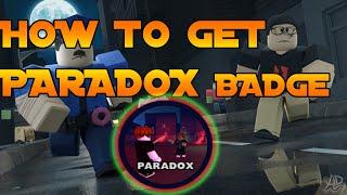 FIELD TRIP Z HOW TO GET THE PARADOX BADGE!!! (Roblox)