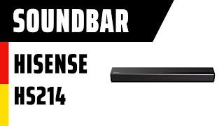 Soundbar Hisense HS214 | Deutsch