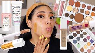 NEW MAKEUP GET READY WITH ME | OFRA COSMETICS, TOO FACED, J.CAT BEAUTY & MORE - ALEXISJAYDA