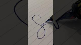 Smile #cursive #handwriting #art #fountainpen #calligraphy #smile #heart