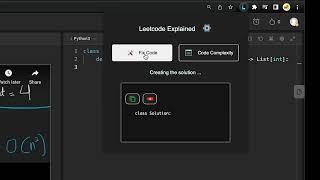 Leetcode Explained Chrome Extension