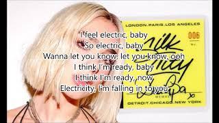 Silk City, Dua Lipa - Electricity ft. Diplo, Mark Ronson (Lyrics)