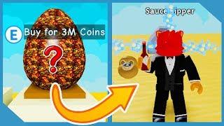 BUYING THE MOST EXPENSIVE DESERT PET IN ROBLOX HOT SAUCE SIMULATOR