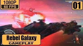 Rebel Galaxy gameplay walkthrough Part 1 - Weapons Up