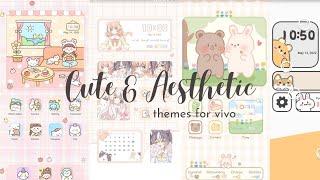 cute and aesthetic themes for vivo