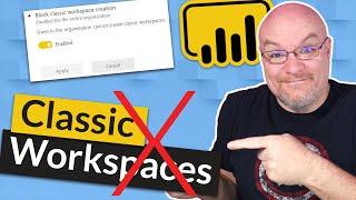 YES!!! BLOCK Classic Workspaces in Power BI. Even from Microsoft Teams!