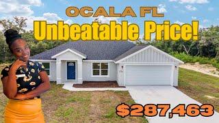 Must See Ocala FL New Construction 3BD 2BA for ONLY $287,463!