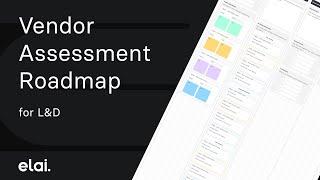 Vendor Assessment Roadmap Template for L&D