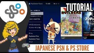 HOW TO CREATE A JAPANESE PSN ACCOUNT - Tutorial (PS4)