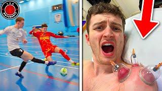 I Played in a PRO FUTSAL MATCH & I Got HURT... (Football Injury)