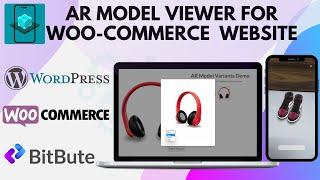 AR Model Viewer (WordPress plugin for woo-commerce website)